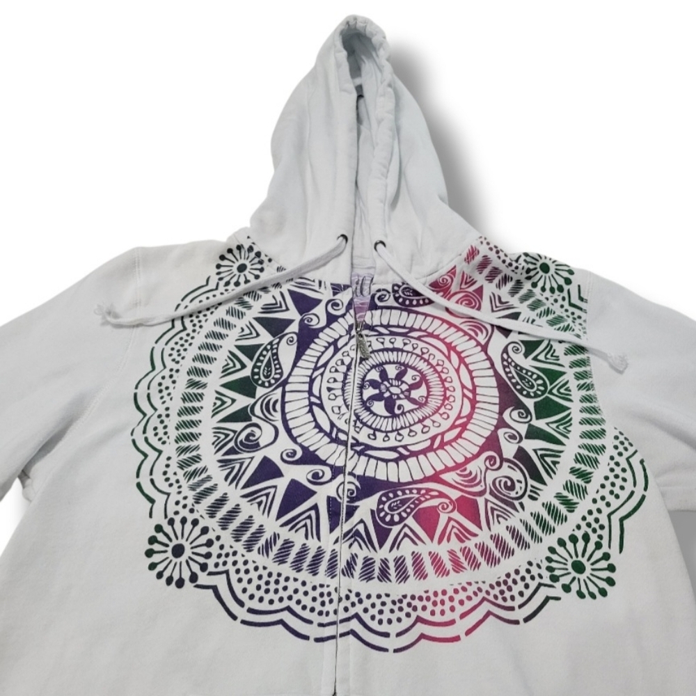 O'Neill Sweatshirt Size Large Y2k Surfer Girl Surf Culture Boho Chic With Flaws - Picture 3 of 13